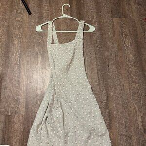 vintage floral mini dress